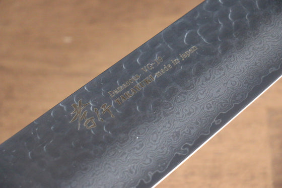 Sakai Takayuki Nanairo VG10 33 Layer Kengata Gyuto 190mm ABS resin(Red tortoiseshell) Handle - Seisuke Knife