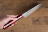 Sakai Takayuki Nanairo VG10 33 Layer Kengata Gyuto 190mm ABS resin(Red tortoiseshell) Handle - Seisuke Knife - Slide 7