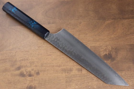 Sakai Takayuki Nanairo VG10 33 Layer Kengata Gyuto 190mm ABS resin(Turquoise tortoiseshell) Handle - Seisuke Knife