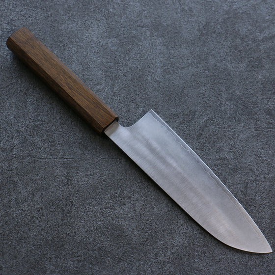 Makoto Kurosaki VG-XEOS Migaki Finished Santoku 165mm Live oak Lacquered Handle - Seisuke Knife