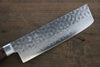 Seisuke VG10 17 Layer Damascus Nakiri 165mm Mahogany Handle - Seisuke Knife