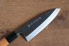 Sakai Takayuki Hakugin INOX Mirrored Finish Deba 150mm with Yew Handle - Seisuke Knife - Slide 3