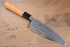 Sakai Takayuki Hakugin INOX Mirrored Finish Deba 180mm Yew tree Handle - Seisuke Knife