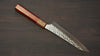 Yu Kurosaki Senko Ei SG2 Hammered Petty-Utility  150mm Padoauk Handle - Seisuke Knife - Slide 2