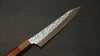 Yu Kurosaki Senko Ei SG2 Hammered Petty-Utility  150mm Padoauk Handle - Seisuke Knife - Slide 3