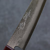 Seisuke Blue Super Hammered Petty-Utility 150mm Red Pakka wood Handle - Seisuke Knife - Slide 5