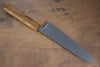 Seisuke Tsukikage AUS10 Migaki Finished Hammered Damascus Gyuto 180mm Oak Handle - Seisuke Knife