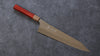 Yu Kurosaki Senko Ei SG2 Hammered Gyuto 270mm Padoauk Handle - Seisuke Knife - Slide 1