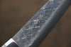 Takeshi Saji SRS13 Hammered Petty Japanese Chef Knife 130mm wtih Marble Handle - Seisuke Knife