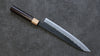 Seisuke Shitan Blue Super Hammered Kurouchi Gyuto 240mm Shitan Handle - Seisuke Knife