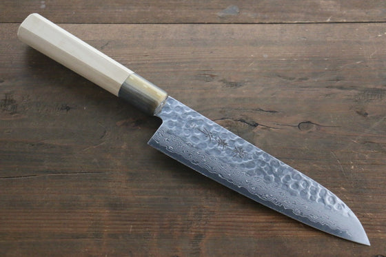 Sakai Takayuki 45 Layer Damascus AUS10 Santoku Japanese Chef Knife 180mm - Seisuke Knife