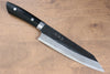 Takeshi Saji Blue Super Kurouchi Damascus Gyuto 180mm Black Micarta(Nomura Style) Handle - Seisuke Knife - Slide 1