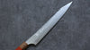 Yu Kurosaki Senko Ei SG2 Hammered Sujihiki 240mm Padoauk Handle - Seisuke Knife - Slide 3