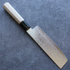 Misuzu AUS10 Damascus Migaki Finished Nakiri 165mm Magnolia Handle - Seisuke Knife