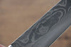 Takeshi Saji VG10 Black Damascus Sujihiki 240mm Ironwood Handle - Seisuke Knife - Slide 5