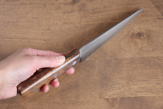 Seisuke Sanzoku Japanese Steel Honesuki Boning 150mm Shitan Handle - Seisuke Knife