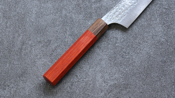 Yu Kurosaki Senko Ei SG2 Hammered Sujihiki 270mm Padoauk Handle - Seisuke Knife