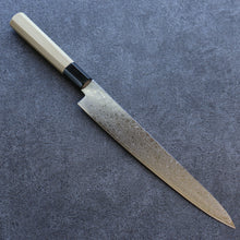  Misuzu AUS10 Damascus Migaki Finished Sujihiki 240mm Magnolia Handle - Seisuke Knife