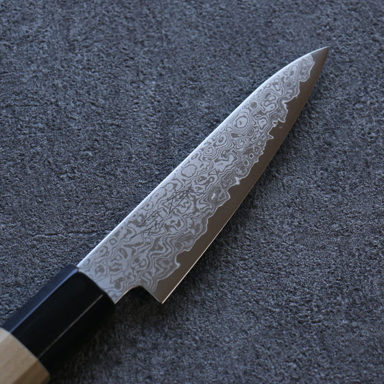 Seisuke VG10 Damascus Petty-Utility 105mm Magnolia Handle - Seisuke Knife