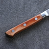 Sakai Takayuki VG5 Hammered Petty-Utility 90mm Brown Pakka wood Handle - Seisuke Knife