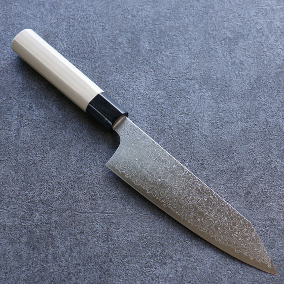 Seisuke SG2 Damascus Bunka 180mm Magnolia Handle - Seisuke Knife