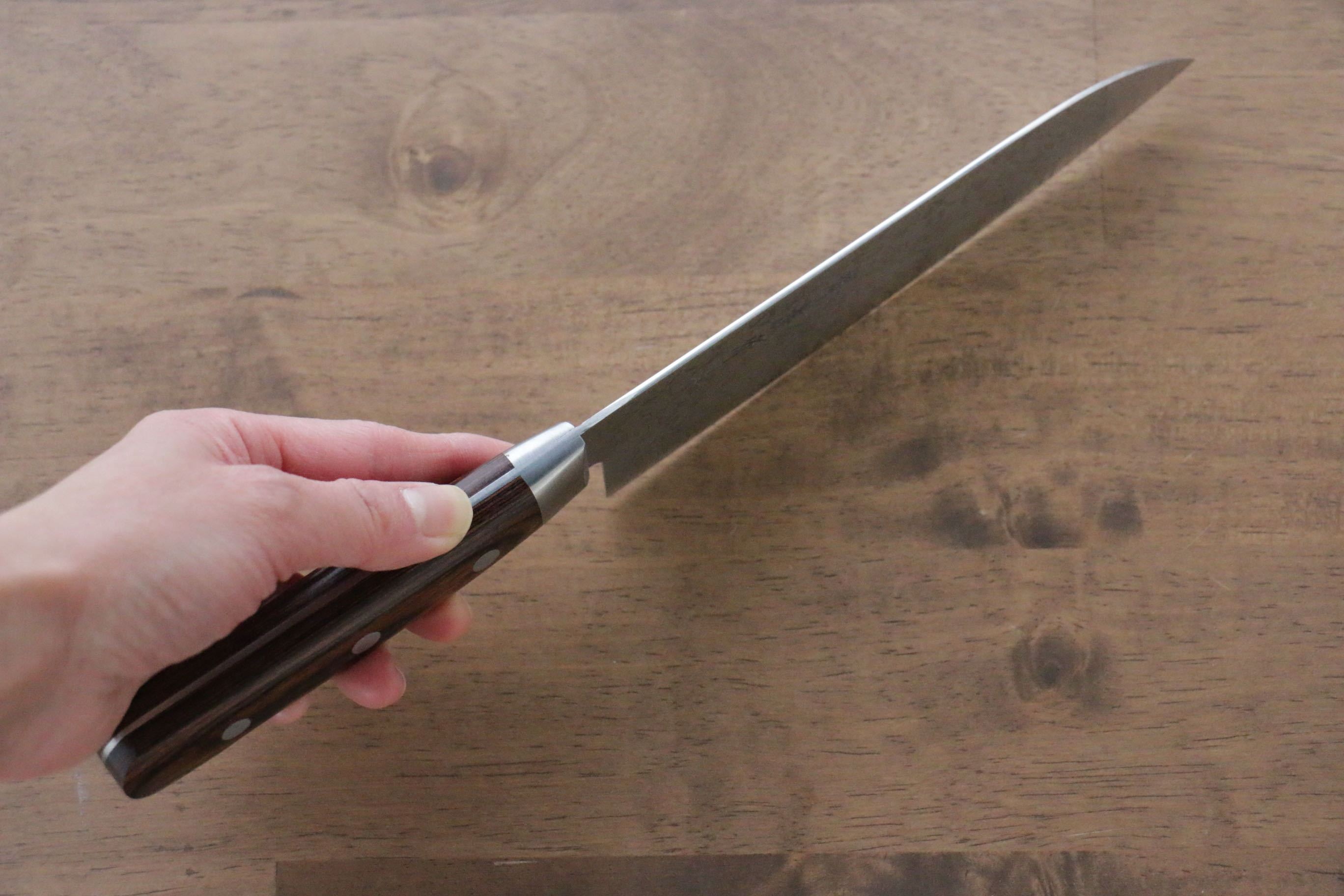 Sakai Takayuki VG10 17 Layer Damascus Mirrored Finish Santoku 170mm - Seisuke Knife