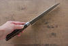 Sakai Takayuki VG10 17 Layer Damascus Mirrored Finish Santoku 170mm - Seisuke Knife - Slide 9