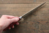 Takamura Knives SG2 Petty-Utility 150mm with Red Pakka wood Handle - Seisuke Knife