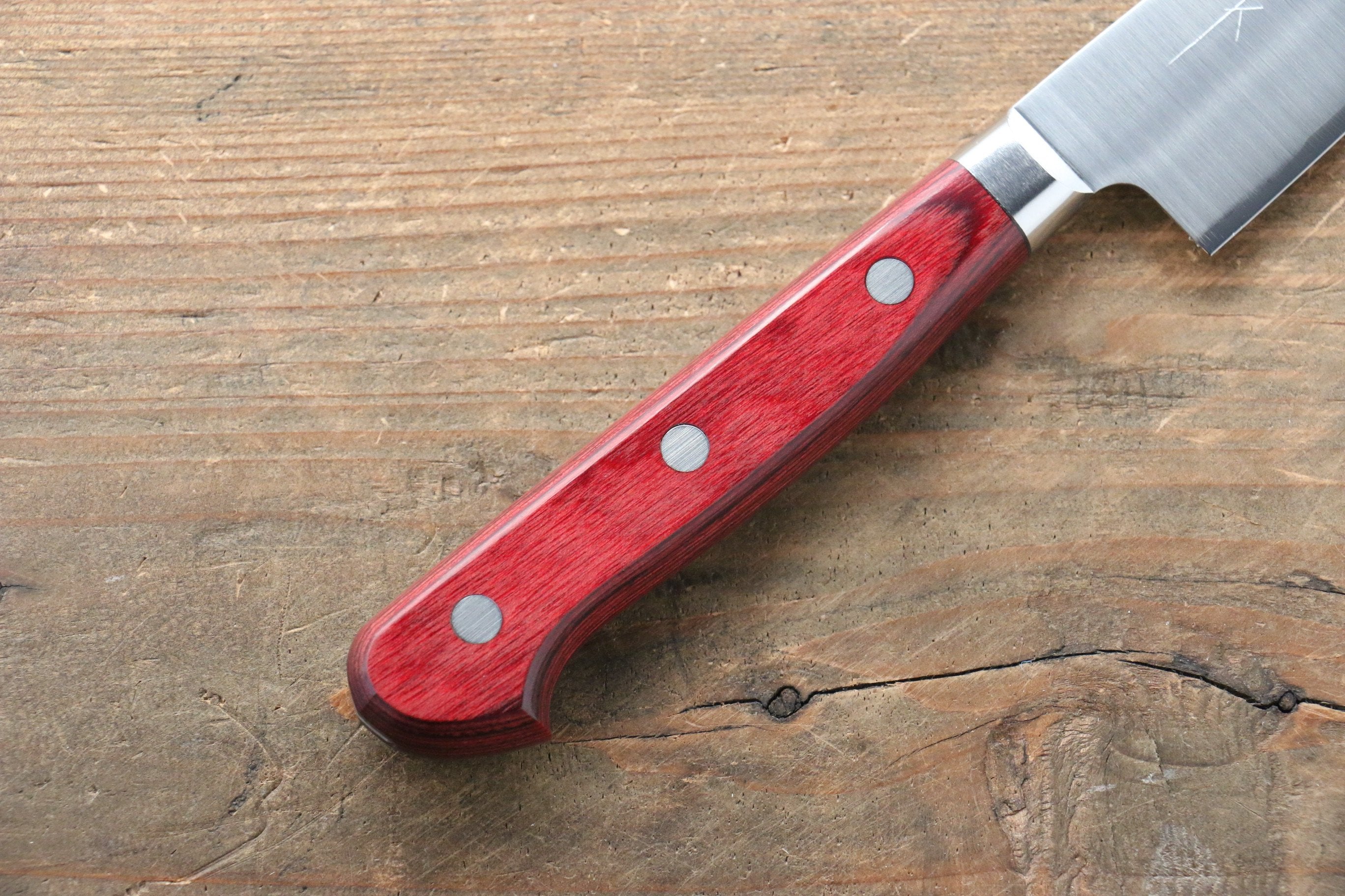 Takamura Knives SG2 Petty-Utility 150mm Red Pakkawood Handle - Seisuke Knife