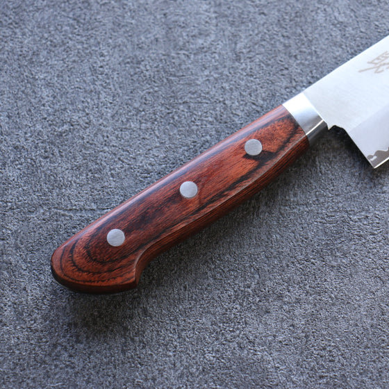 Seisuke VG1 Kasumitogi Gyuto 180mm Mahogany Handle - Seisuke Knife