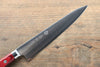 Takamura Knives SG2 Petty-Utility 150mm with Red Pakka wood Handle - Seisuke Knife