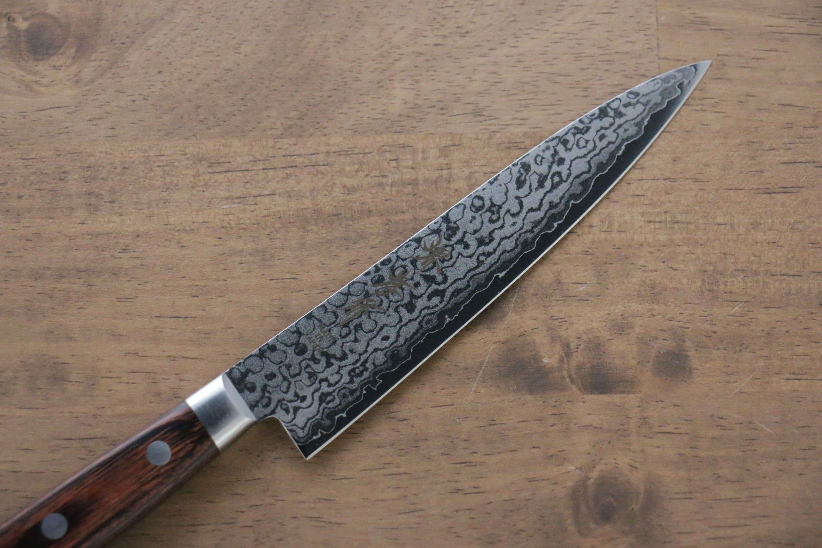 Sakai Takayuki VG10 17 Layer Damascus Mirrored Finish Petty-Utility 135mm - Seisuke Knife