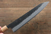 Seisuke Kokubyaku Blue Super Hammered Gyuto 240mm Morado Handle - Seisuke Knife - Slide 4