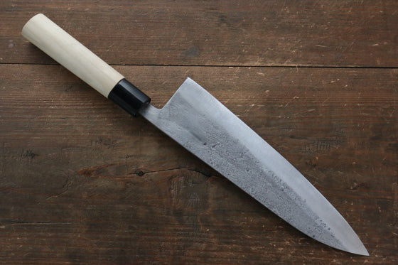 Fujiwara Teruyasu White Steel No.1 Nashiji Gyuto 210mm with Magnolia Handle - Seisuke Knife