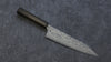 Yoshimi Kato VG10 Damascus Kiritsuke Gyuto  210mm Enju Lacquered(Black） Handle - Seisuke Knife - Slide 1