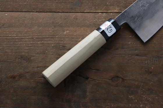 Fujiwara Teruyasu White Steel No.1 Nashiji Gyuto 210mm with Magnolia Handle - Seisuke Knife