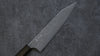 Yoshimi Kato VG10 Damascus Kiritsuke Gyuto  210mm Enju Lacquered(Black） Handle - Seisuke Knife - Slide 3