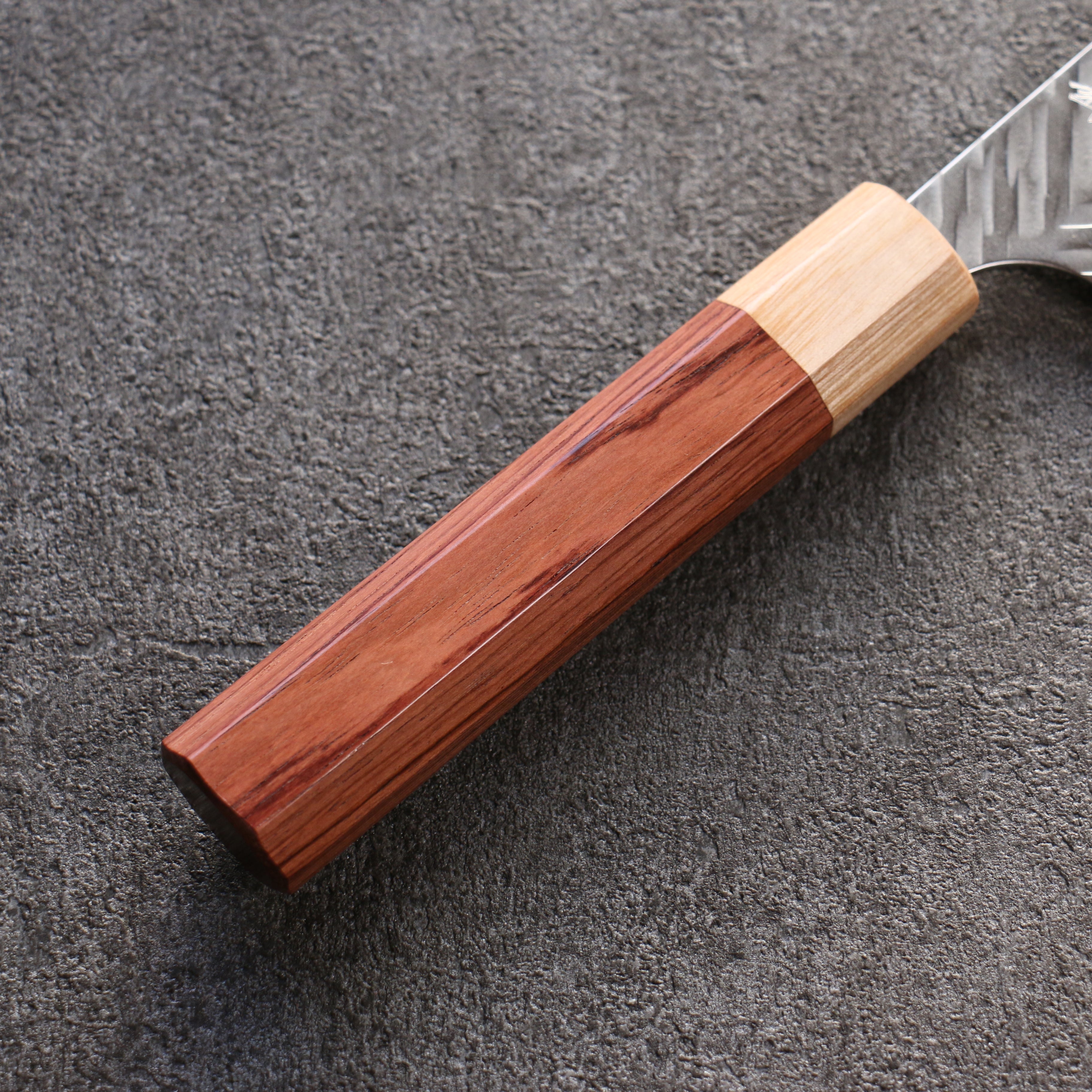 Yoshimi Kato SG2 Hammered ( V ) Gyuto 210mm Honduras Handle - Seisuke Knife