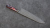 Yoshimi Kato VG10 Damascus Gyuto 240mm Red Pakka wood Handle - Seisuke Knife - Slide 2