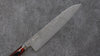 Yoshimi Kato VG10 Damascus Gyuto 240mm Red Pakka wood Handle - Seisuke Knife - Slide 3