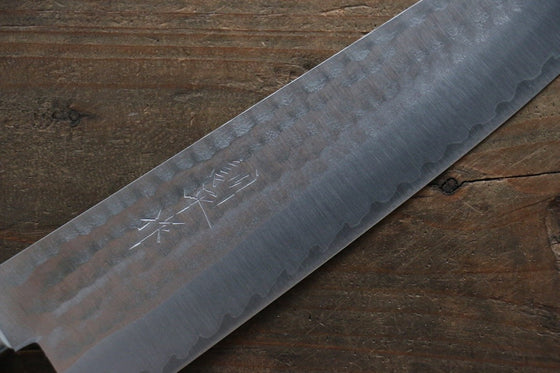 Kunihira VG1 Hammered Gyuto 180mm Mahogany Handle - Seisuke Knife