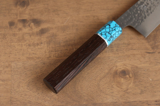 Yu Kurosaki Senko SG2 Hammered Gyuto 210mm Wenge Handle - Seisuke Knife
