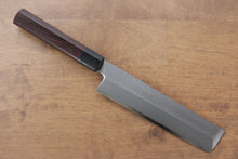  Jikko Silver Steel No.3 Usuba  180mm Shitan Handle - Seisuke Knife