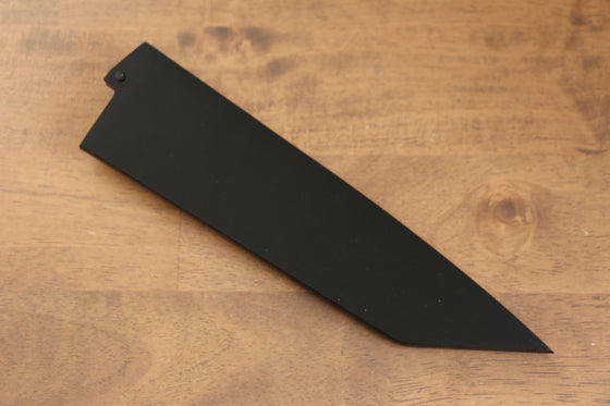 Black Magnolia Sheath for 190mm Kengata/Kiritsuke Gyuto with Plywood pin Kaneko - Seisuke Knife