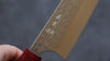 Yoshimi Kato Minamo SG2 Hammered Gyuto 210mm Shitan (ferrule: Red Pakka wood) Handle - Seisuke Knife - Slide 5