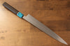 Yu Kurosaki Senko SG2 Hammered Sujihiki 270mm Wenge Handle - Seisuke Knife - Slide 2