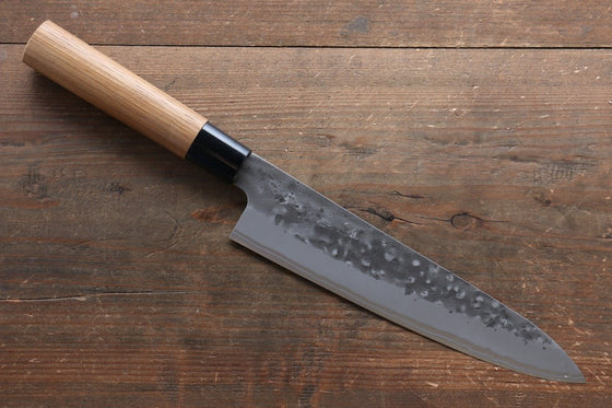 Seisuke Blue Steel No.2 Nashiji Gyuto, Nakiri, Petty Japanese Chef Knife Set - Seisuke Knife