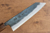 Kyohei Shindo Blue Steel Black Finished Bunka 165mm with Lacquered Oak Handle - Seisuke Knife