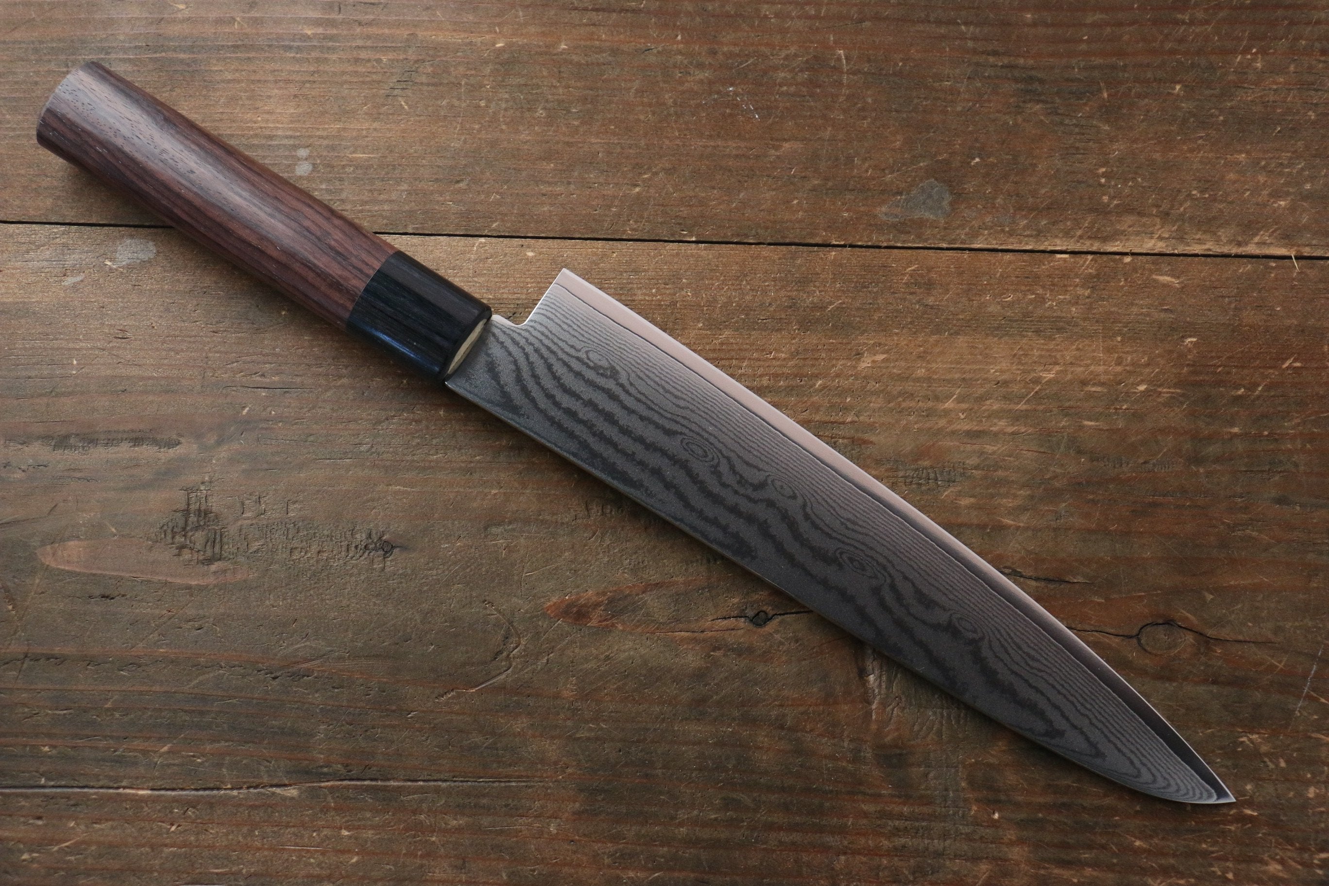Seisuke VG10 63Layer Damascus Santoku 165mm & Gyuto 210mm Japanese Chef Knife Set - Seisuke Knife