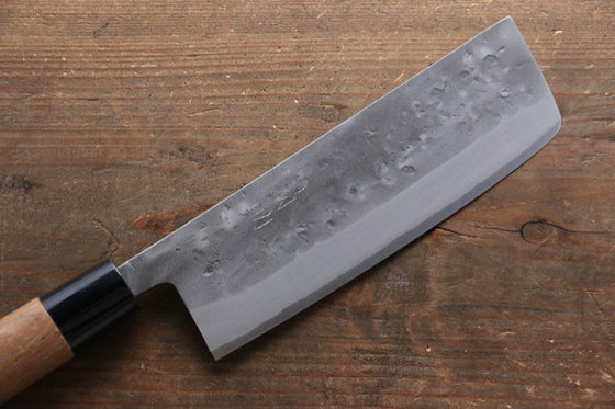 Seisuke Blue Steel No.2 Nashiji Gyuto, Nakiri, Petty Japanese Chef Knife Set - Seisuke Knife